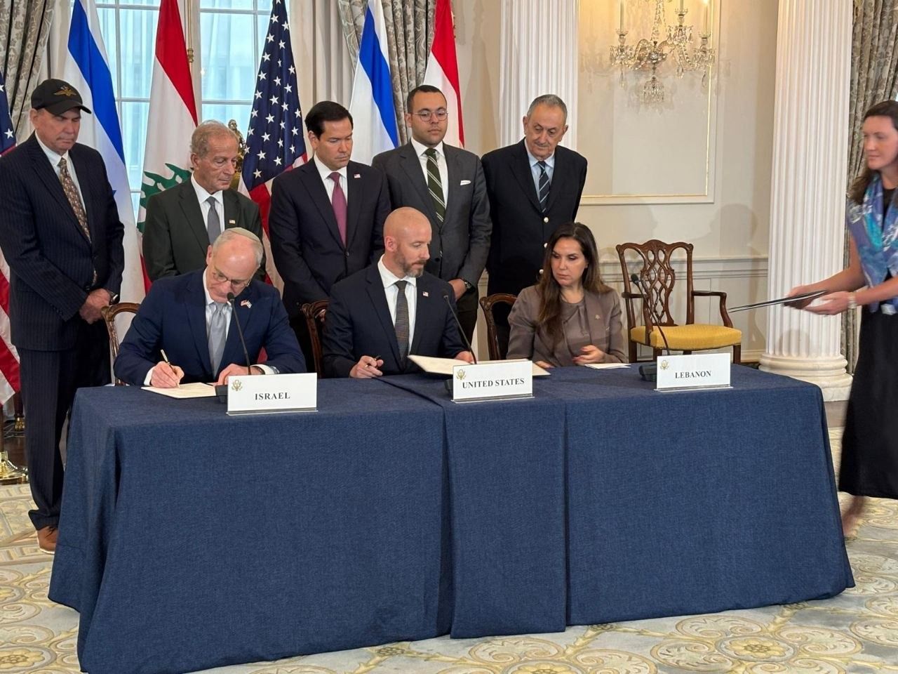 النص الكامل للاتفاق الإطاري بين لبنان وإسرائيل الذي جرى توقيعه في واشنطن